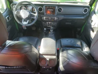 2019 Jeep Wrangler Unlimited Sahara with VIN 1C4HJXEN2KW510038, listed as a Copart auction lot 89243675 with 142,738 mi miles and Salvage title. Bid and sale history available at DreamBid. Image 8.