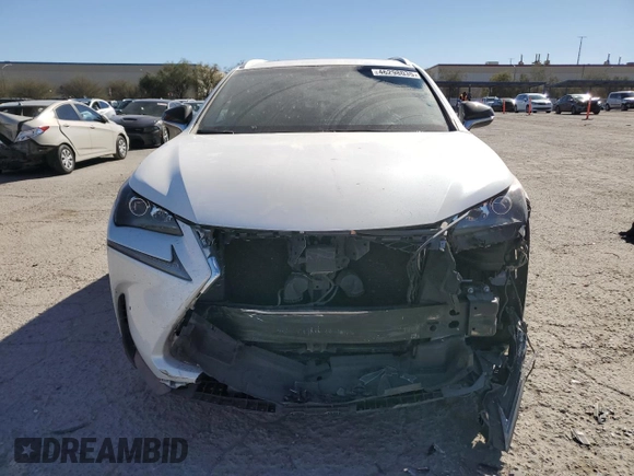 2015 Lexus NX 200t with VIN JTJBARBZXF2023897, listed as a Copart auction lot 46298035 with 84,619 mi miles and Salvage Title. Bid and sale history available at DreamBid. Image 5.