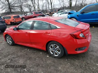 2016 Honda Civic Sedan LX with VIN 2HGFC2F59GH520883, listed as a Copart auction lot 47518695 with 53,278 mi miles and Clean Title. Bid and sale history available at carsss.com. Image 2.