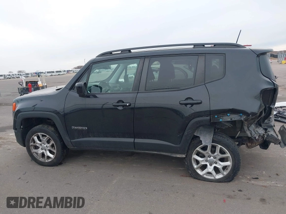 2018 Jeep Renegade Latitude with VIN ZACCJBBB4JPJ07324, listed as a IAAI auction lot 41854706 with 61,257 mi miles and . Bid and sale history available at carsss.com. Image 14.