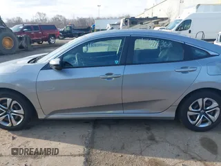 2017 Honda Civic Sedan LX with VIN 19XFC2F50HE037195, listed as a IAAI auction lot 41869368 with 50,538 mi miles. Bid and sale history available at carsss.com. Image 14.