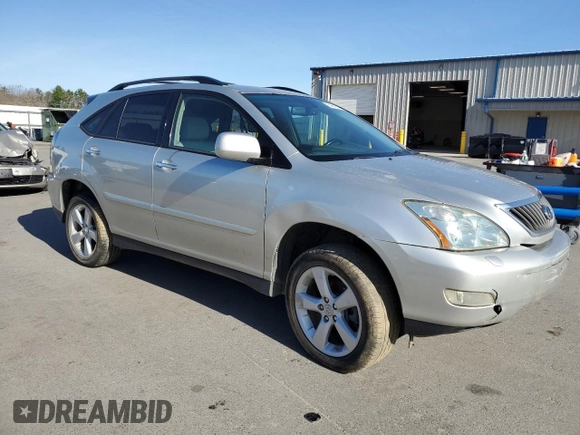2008 Lexus RX 350 with VIN JTJGK31U989850645, listed as a Copart auction lot 54941345 with 153,655 mi miles and Clean Title. Bid and sale history available at DreamBid. Image 4.