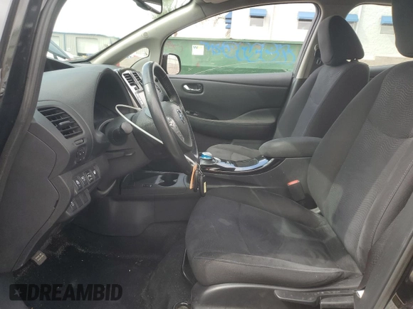 2014 Nissan LEAF SV z VIN 1N4AZ0CP1EC333371, wystawiony jako Copart lot #55648645 z przebiegiem 71 414 mil mil oraz Szkoda całkowita • Salvage title. Historia ofert i sprzedaży dostępna na DreamBid. Obrazek 7.