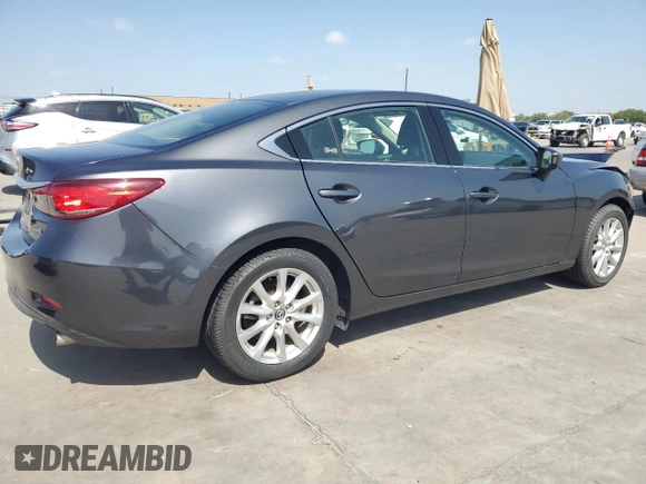 2016 Mazda 6 i Sport with VIN JM1GJ1U50G1406372, listed as a Copart auction lot 64592034 with 44,219 mi miles and Clean Title. Bid and sale history available at DreamBid. Image 3.