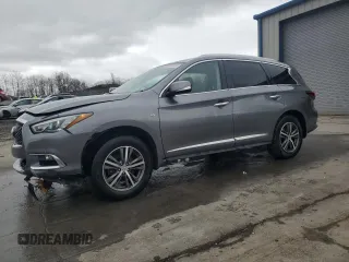 2019 Infiniti QX60 Luxe with VIN 5N1DL0MM9KC551532, listed as a Copart auction lot 48561095 with 116,183 mi miles and Salvage title. Bid and sale history available at DreamBid. Image 1.