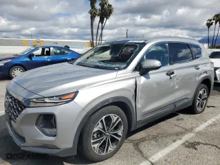 2020 Hyundai Santa Fe Limited with VIN 5NMS53AA9LH221118, listed as a Copart auction lot 49081895 with 64,570 mi miles and Salvage Title. Bid and sale history available at carsss.com. Image 1.
