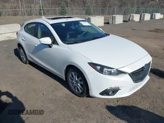 2016 Mazda 3 i Touring z VIN JM1BM1M71G1316182, wystawiony jako IAAI lot #41780070 z przebiegiem 62 958 mil mil oraz . Historia ofert i sprzedaży dostępna na DreamBid. Obrazek 1.