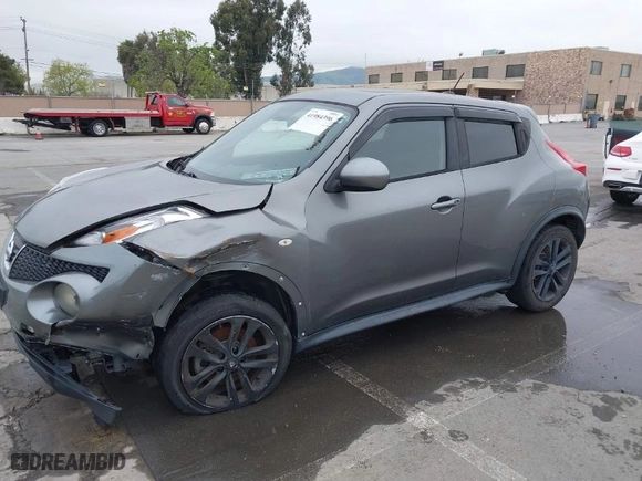 2012 Nissan Juke S with VIN JN8AF5MR9CT114353, listed as a IAAI auction lot 41984396 with 1 mi miles. Bid and sale history available at carsss.com. Image 2.