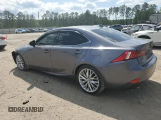 2015 Lexus IS 250 with VIN JTHBF1D20F5063134, listed as a Copart auction lot 54913825 with 123,287 mi miles and Salvage title. Bid and sale history available at DreamBid. Image 2.