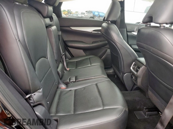 2019 Infiniti QX50 Essential with VIN 3PCAJ5M34KF124523, listed as a Copart auction lot 59371505 with 59,457 mi miles and Salvage title. Bid and sale history available at DreamBid. Image 11.