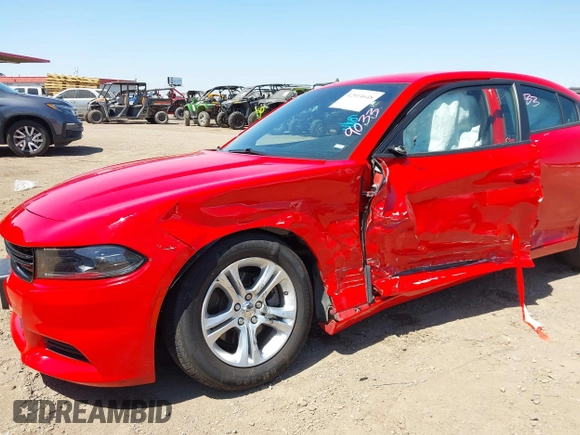 2022 Dodge Charger SXT with VIN 2C3CDXBG0NH255744, listed as a IAAI auction lot 42014648 with 50,354 mi miles and . Bid and sale history available at DreamBid. Image 6.