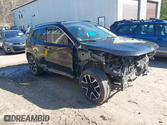 2018 Jeep Compass Limited z VIN 3C4NJDCB6JT481514, wystawiony jako IAAI lot #42156604 z przebiegiem 44 488 mil mil oraz . Historia ofert i sprzedaży dostępna na DreamBid. Obrazek 1.