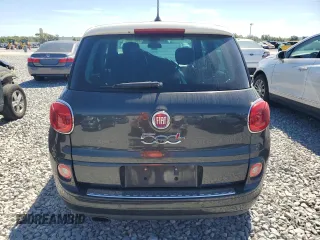 2014 FIAT 500L Lounge with VIN ZFBCFACH7EZ017158, listed as a Copart auction lot 49870085 with 80,081 mi miles and Salvage Title. Bid and sale history available at DreamBid. Image 6.