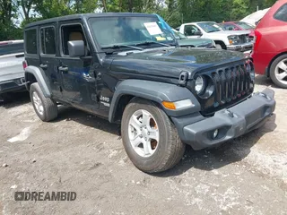 2018 Jeep Wrangler Unlimited Sport с VIN 1C4HJXDG2JW238155, выставлен на аукционе IAAI как лот 42629665 с пробегом 171 938 миль миль и . История ставок и продаж доступна на DreamBid. Изображение 1.