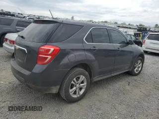 2017 Chevrolet Equinox LS z VIN 2GNALBEK9H1583466, wystawiony jako Copart lot #53538525 z przebiegiem 98 388 mil mil oraz Szkoda całkowita • Salvage title. Historia ofert i sprzedaży dostępna na DreamBid. Obrazek 3.