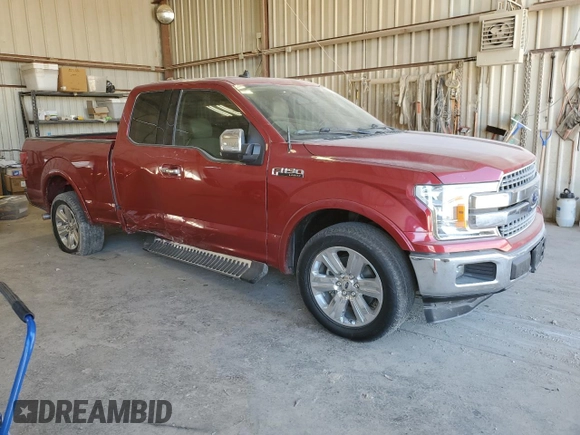 2020 Ford F-150 XL with VIN 1FTEX1C58LKD68109, listed as a Copart auction lot 74608604 with 91,000 mi miles and Salvage Title. Bid and sale history available at DreamBid. Image 4.