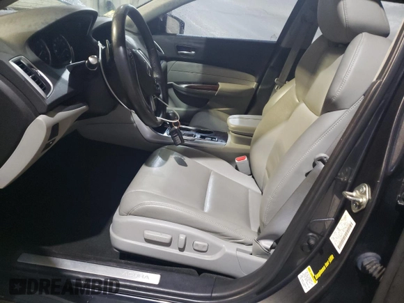 2016 Acura TLX with VIN 19UUB1F3XGA015503, listed as a Copart auction lot 52293715 with 120,295 mi miles and Salvage title. Bid and sale history available at DreamBid. Image 7.