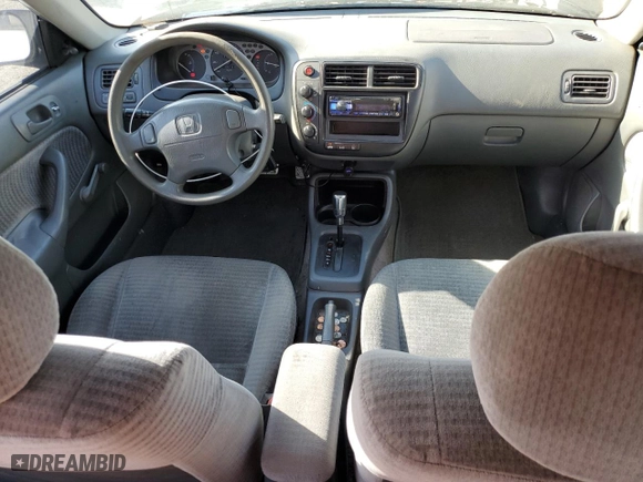 2000 Honda Civic VP with VIN 2HGEJ6612YH577711, listed as a Copart auction lot 52239805 with 195,138 mi miles and Salvage Title. Bid and sale history available at carsss.com. Image 8.
