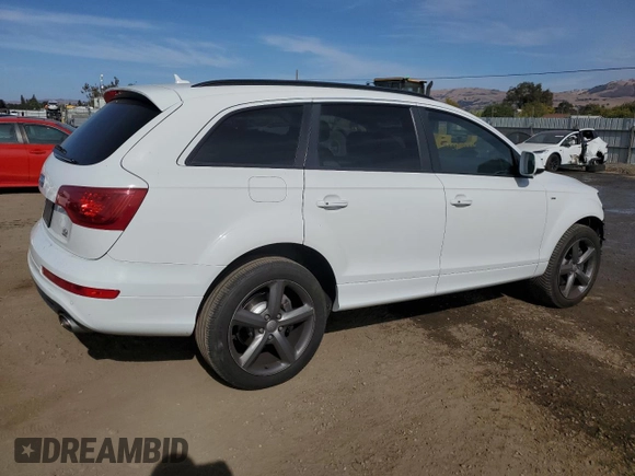 2015 Audi Q7 3.0L TDI Prestige with VIN WA1WMAFE8FD014490, listed as a Copart auction lot 79130434 with 120,237 mi miles and Salvage Title. Bid and sale history available at carsss.com. Image 3.