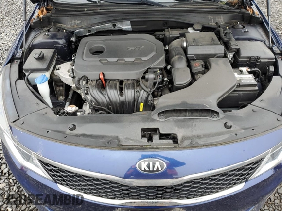 2017 Kia Optima LX with VIN 5XXGT4L33HG130237, listed as a Copart auction lot 51127305 with 76,944 mi miles and Salvage Title. Bid and sale history available at carsss.com. Image 11.