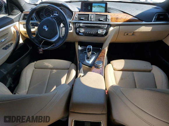 2020 BMW 4 Series 430i xDrive with VIN WBA4J3C03LBL11794, listed as a Copart auction lot 75765264 with 47,576 mi miles and Salvage title. Bid and sale history available at DreamBid. Image 8.