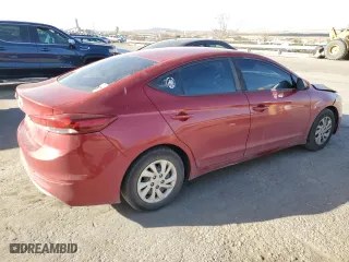 2018 Hyundai Elantra SE with VIN KMHD74LF0JU450144, listed as a Copart auction lot 44837065 with 95,382 mi miles and Salvage Title. Bid and sale history available at carsss.com. Image 3.