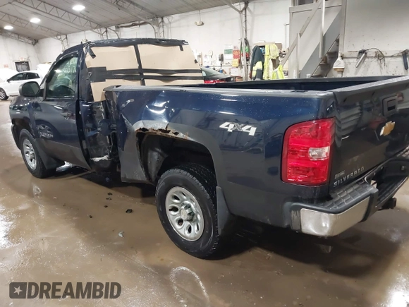 2012 Chevrolet Silverado 1500 Work Truck with VIN 1GCNKPE04CZ132938, listed as a IAAI auction lot 41650317 with 126,324 mi miles and . Bid and sale history available at DreamBid. Image 3.