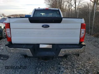2022 Ford F-250 XL with VIN 1FT7W2A60NEC59187, listed as a Copart auction lot 41717955 with 77,080 mi miles and Salvage title. Bid and sale history available at DreamBid. Image 6.