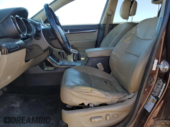2012 Kia Sorento EX with VIN 5XYKU4A27CG299165, listed as a Copart auction lot 50640275 with 132,131 mi miles and Clean Title. Bid and sale history available at carsss.com. Image 7.