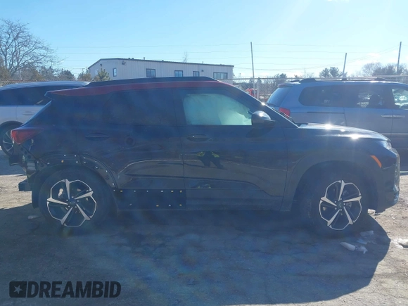2021 Chevrolet TrailBlazer RS with VIN KL79MTSL6MB111695, listed as a IAAI auction lot 41589273 with 22,815 mi miles and . Bid and sale history available at DreamBid. Image 12.