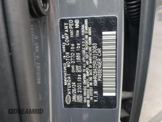 2024 Hyundai Venue Limited with VIN KMHRC8A35RU313083, listed as a Copart auction lot 62710675 with Not provided miles and Salvage title. Bid and sale history available at DreamBid. Image 13.