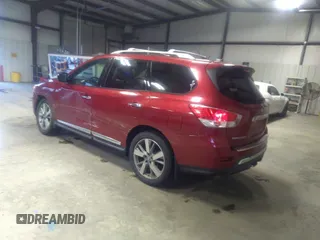 2014 Nissan Pathfinder SL with VIN 5N1AR2MN7EC607817, listed as a IAAI auction lot 41156939 with 145,463 mi miles and . Bid and sale history available at DreamBid. Image 3.