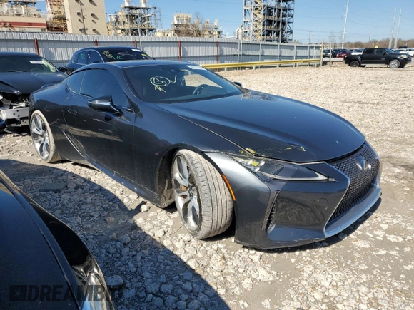 2018 Lexus LC 500h z VIN JTHHP5AY7JA003004, wystawiony jako Copart lot #84737364 z przebiegiem 28 195 mil mil oraz Szkody całkowita. Historia ofert i sprzedaży dostępna na DreamBid. Obrazek 4.