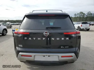 2024 Nissan Pathfinder SL with VIN 5N1DR3CC0RC207607, listed as a Copart auction lot 47579805 with 13,152 mi miles and Salvage Title. Bid and sale history available at carsss.com. Image 6.