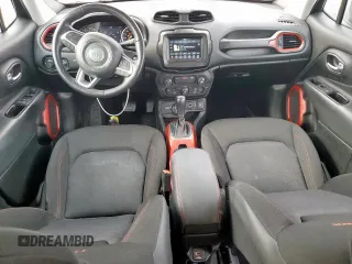 2018 Jeep Renegade Trailhawk z VIN ZACCJBCB1JPJ02192, wystawiony jako Copart lot #56064425 z przebiegiem 75 701 mil mil oraz Szkoda całkowita • Salvage title. Historia ofert i sprzedaży dostępna na DreamBid. Obrazek 8.