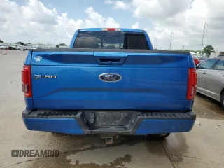 2015 Ford F-150 XL with VIN 1FTEW1CG8FFD02631, listed as a Copart auction lot 60219845 with 131,759 mi miles and Salvage title. Bid and sale history available at DreamBid. Image 6.