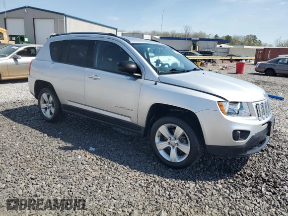2013 Jeep Compass Sport with VIN 1C4NJDBB9DD225511, listed as a Copart auction lot 50926175 with 89,499 mi miles and Salvage Title. Bid and sale history available at carsss.com. Image 4.