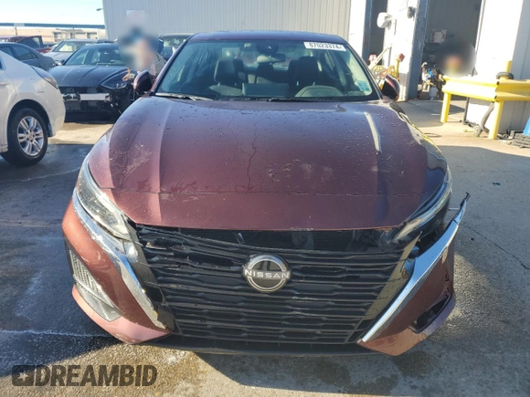 2023 Nissan Altima 2.5 SV with VIN 1N4BL4DV3PN303015, listed as a Copart auction lot 87023374 with 47,904 mi miles and Salvage Title. Bid and sale history available at carsss.com. Image 5.