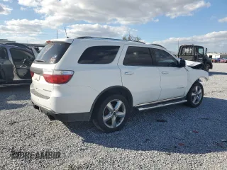 2013 Dodge Durango Citadel with VIN 1C4RDHEG9DC512165, listed as a Copart auction lot 85198454 with 186,178 mi miles and Salvage title. Bid and sale history available at DreamBid. Image 3.
