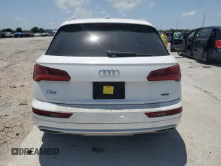2019 Audi Q5 Premium with VIN WA1ANAFY7K2034382, listed as a Copart auction lot 56514475 with 56,620 mi miles and Salvage title. Bid and sale history available at DreamBid. Image 6.