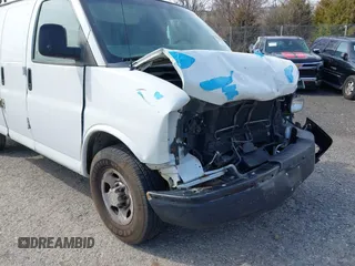 2013 Chevrolet Express Cargo with VIN 1GCWGFCA7D1123775, listed as a IAAI auction lot 41681686 with Not provided miles and . Bid and sale history available at DreamBid. Image 6.