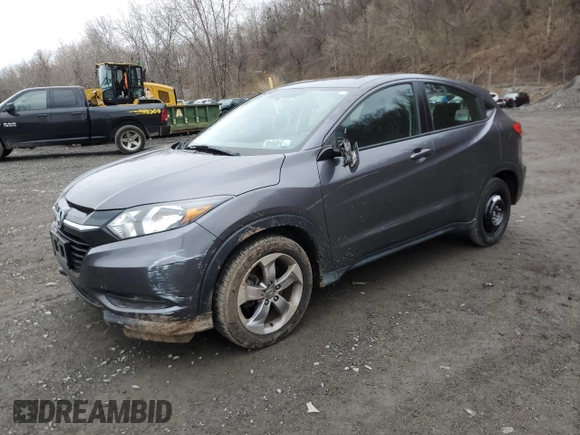 2018 Honda HR-V LX with VIN 3CZRU6H31JG714837, listed as a Copart auction lot 53018655 with 151,045 mi miles and Salvage Title. Bid and sale history available at carsss.com. Image 1.