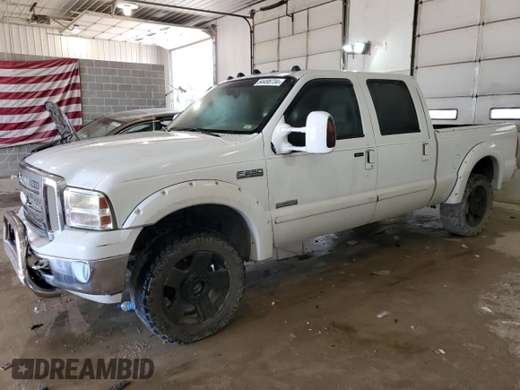 2007 Ford Super Duty F-250 XL with VIN 1FTSW21P07EB02376, listed as a Copart auction lot 64498734 with 173,260 mi miles and Clean Title. Bid and sale history available at carsss.com. Image 1.