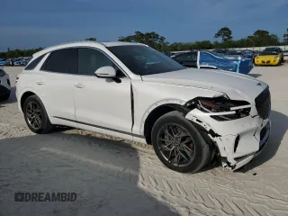 2022 Genesis GV70 2.5T with VIN KMUMADTB0NU051417, listed as a Copart auction lot 54915295 with 36,530 mi miles and Salvage Title. Bid and sale history available at DreamBid. Image 4.