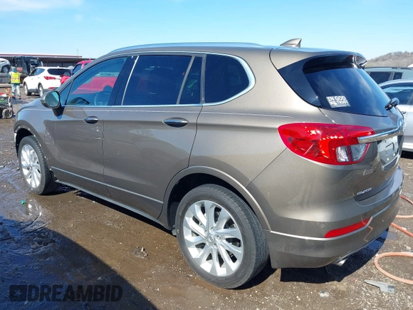 2017 Buick Envision Premium I with VIN LRBFXESX9HD098476, listed as a IAAI auction lot 41615847 with 91,903 mi miles and . Bid and sale history available at DreamBid. Image 3.
