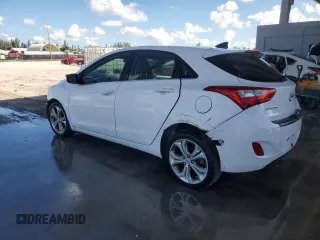 2013 Hyundai Elantra GT with VIN KMHD35LEXDU112571, listed as a Copart auction lot 73686384 with 22,197 mi miles and Salvage Title. Bid and sale history available at carsss.com. Image 2.