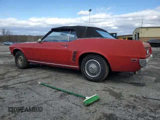 1969 Ford Mustang с VIN 9T03F120746, выставлен на аукционе Copart как лот 51998695 с пробегом 91 574 миль миль и Списание • Salvage title. История ставок и продаж доступна на DreamBid. Изображение 2.