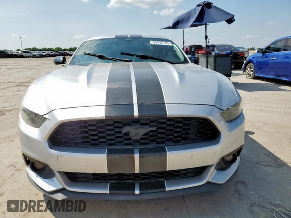 2015 Ford Mustang EcoBoost with VIN 1FA6P8TH3F5322882, listed as a Copart auction lot 59332745 with 86,242 mi miles and Salvage title. Bid and sale history available at DreamBid. Image 5.