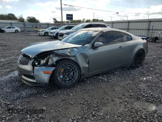 2004 Infiniti G35 Coupe w/Leather with VIN JNKCV54EX4M802716, listed as a Copart auction lot 80748874 with 134,611 mi miles and Salvage Title. Bid and sale history available at carsss.com. Image 1.