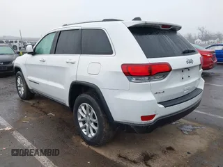 2021 Jeep Grand Cherokee Laredo X with VIN 1C4RJFAG1MC730698, listed as a IAAI auction lot 41839739 with 79,549 mi miles and . Bid and sale history available at DreamBid. Image 3.